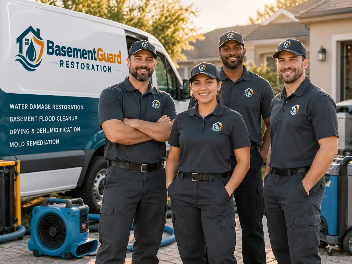 Basement Water Damage Restoration company in Wever, IA